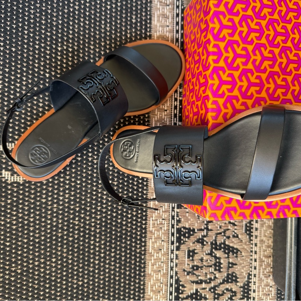 Tory Burch Black Sandals